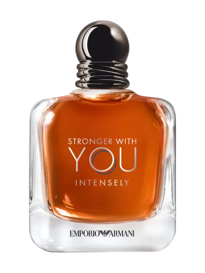 Emporio Armani Stronger With You Intensely fragrance bottle