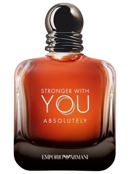 Emporio Armani Stronger With You Absolutely fragrance bottle